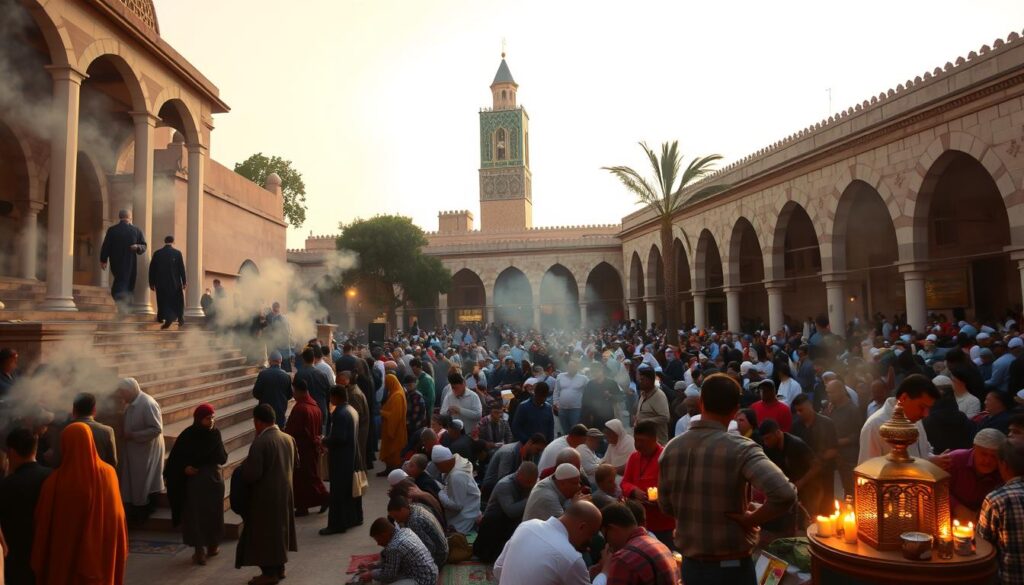 pilgrimage rituals Moulay Idriss
